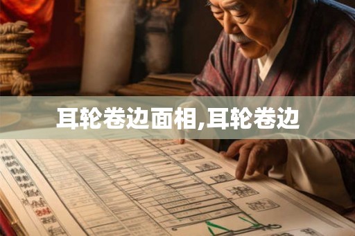 耳轮卷边面相,耳轮卷边
