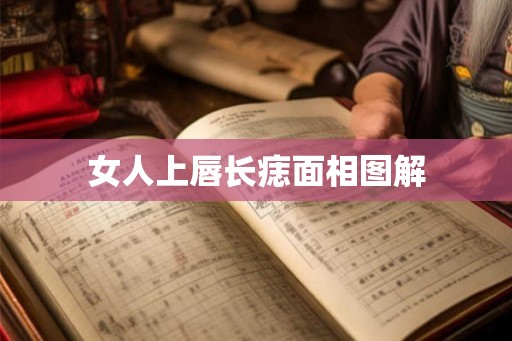女人上唇长痣面相图解 女人上唇长痣面相图解