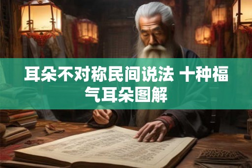 耳朵不对称民间说法 十种福气耳朵图解 耳朵不对称民间说法 十种福气耳朵图解