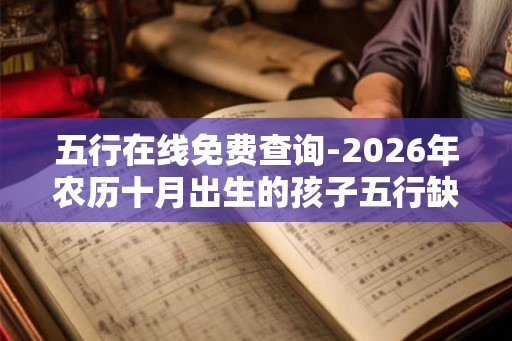 五行在线免费查询-2026年农历十月出生的孩子五行缺什么
