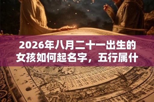 2026年八月二十一出生的女孩如何起名字,五行属什么 2026年八月二十一出生的女孩如何起名字,五行属什么