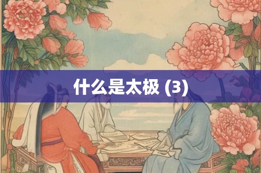 什么是太极 (3)