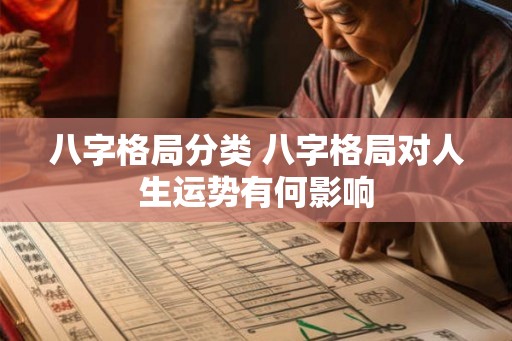 八字格局分类 八字格局对人生运势有何影响