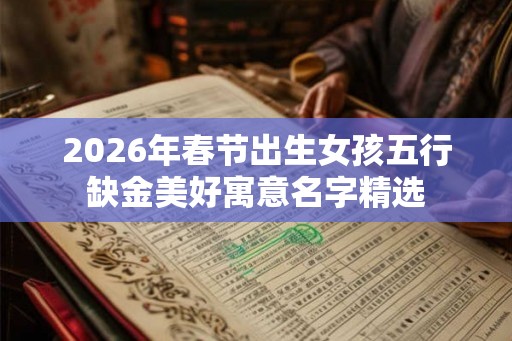 2026年春节出生女孩五行缺金美好寓意名字精选 2026年春节出生女孩五行缺金美好寓意名字精选