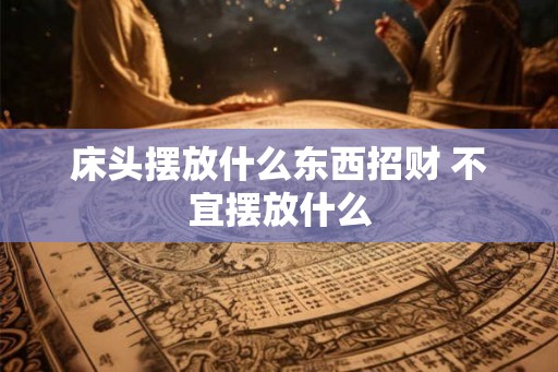 床头摆放什么东西招财 不宜摆放什么