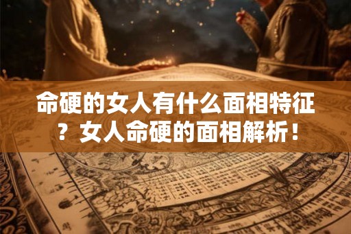 命硬的女人有什么面相特征？女人命硬的面相解析！