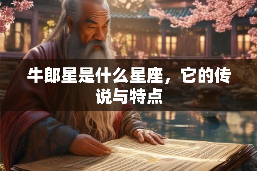 牛郎星是什么星座,它的传说与特点 牛郎星是什么星座,它的传说与特点