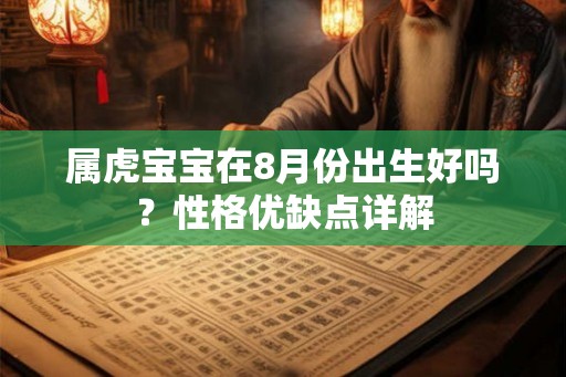 属虎宝宝在8月份出生好吗？性格优缺点详解