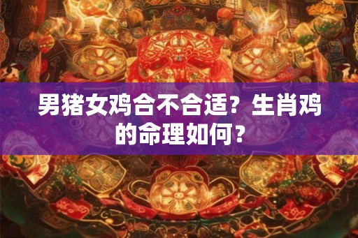 男猪女鸡合不合适？生肖鸡的命理如何？