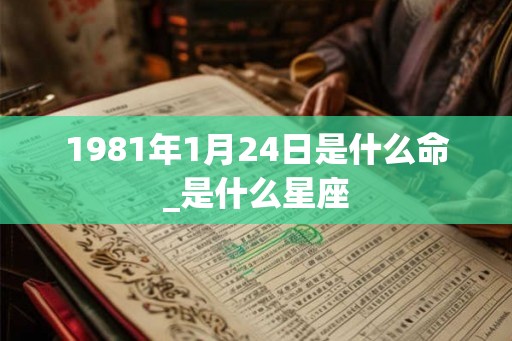 1981年1月24日是什么命_是什么星座 1981年1月24日是什么命_是什么星座