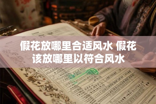 假花放哪里合适风水 假花该放哪里以符合风水