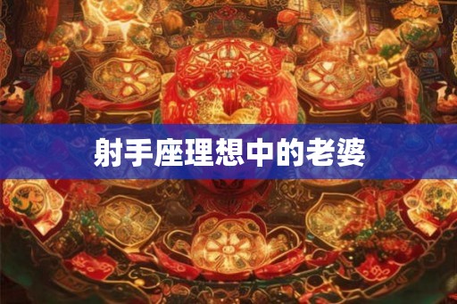 射手座理想中的老婆