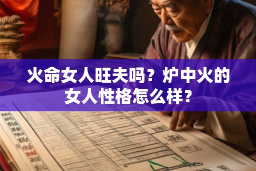 火命女人旺夫吗？炉中火的女人性格怎么样？