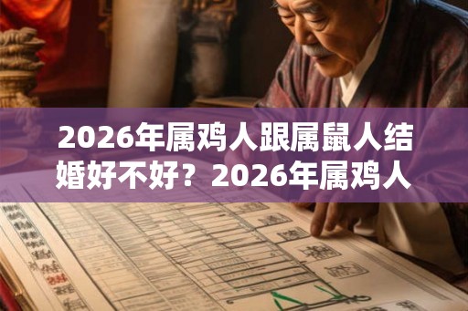 2026年属鸡人跟属鼠人结婚好不好?2026年属鸡人跟什么属相结婚好? 2026年属鸡人跟属鼠人结婚好不好?2026年属鸡人跟什么属相结婚好?
