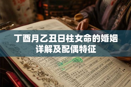 丁酉月乙丑日柱女命的婚姻详解及配偶特征