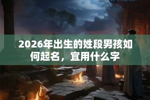 2026年出生的姓段男孩如何起名,宜用什么字 2026年出生的姓段男孩如何起名,宜用什么字