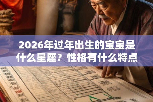 2026年过年出生的宝宝是什么星座？性格有什么特点？