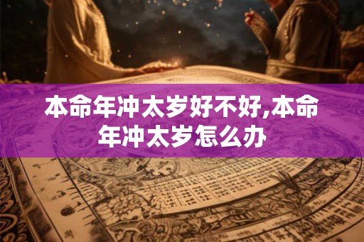 本命年冲太岁好不好,本命年冲太岁怎么办
