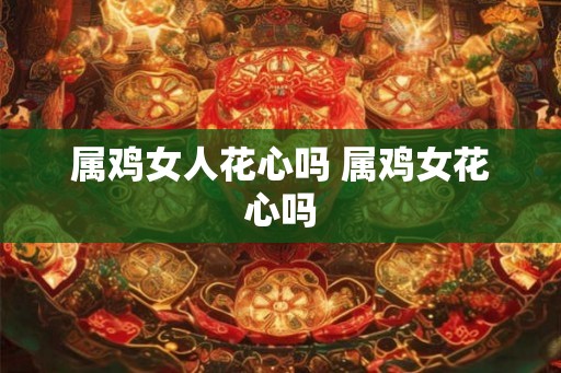 属鸡女人花心吗 属鸡女花心吗
