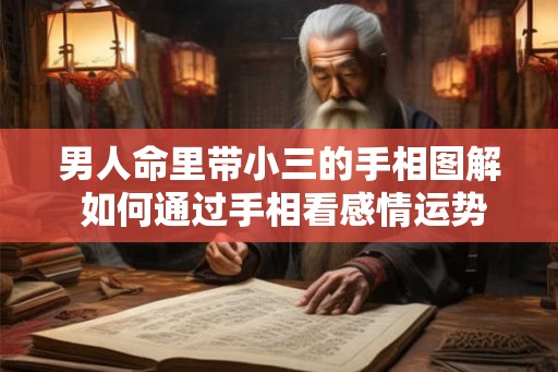 男人命里带小三的手相图解 如何通过手相看感情运势