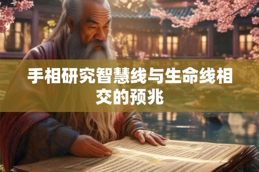 手相研究智慧线与生命线相交的预兆