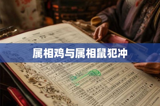 属相鸡与属相鼠犯冲