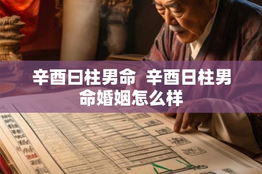 辛酉曰柱男命  辛酉日柱男命婚姻怎么样