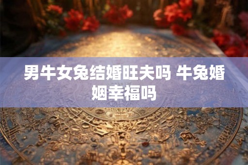 男牛女兔结婚旺夫吗 牛兔婚姻幸福吗