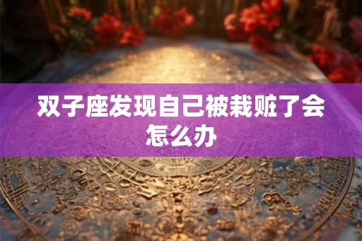 双子座发现自己被栽赃了会怎么办