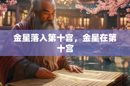 金星落入第十宫，金星在第十宫
