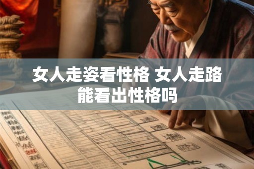 女人走姿看性格 女人走路能看出性格吗 女人走姿看性格 女人走路能看出性格吗