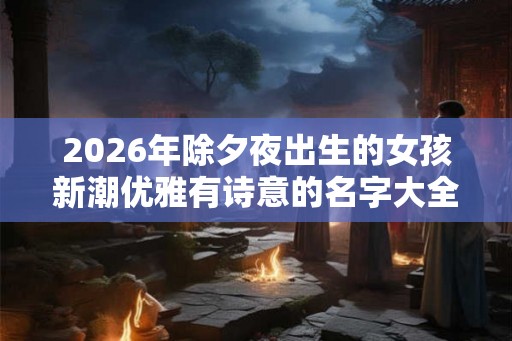 2026年除夕夜出生的女孩新潮优雅有诗意的名字大全