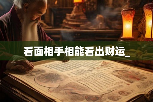 看面相手相能看出财运_