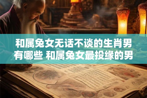 和属兔女无话不谈的生肖男有哪些 和属兔女最投缘的男生肖是