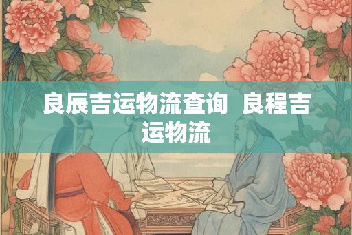 良辰吉运物流查询 良程吉运物流 良辰吉运物流查询 良程吉运物流