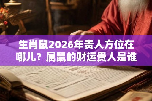 生肖鼠2026年贵人方位在哪儿？属鼠的财运贵人是谁