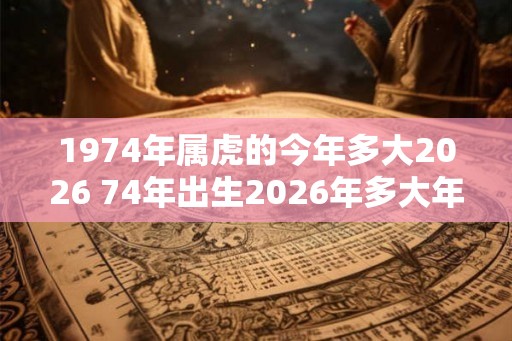 1974年属虎的今年多大2026 74年出生2026年多大年龄
