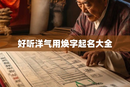 好听洋气用焕字起名大全