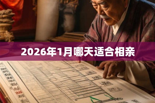 2026年1月哪天适合相亲
