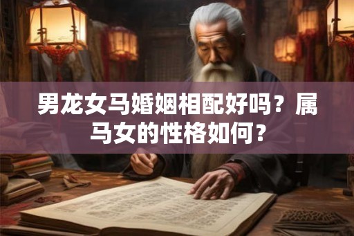 男龙女马婚姻相配好吗？属马女的性格如何？