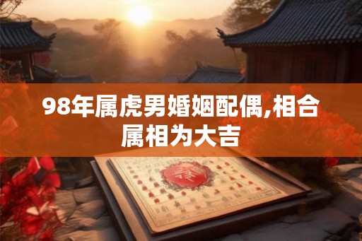 98年属虎男婚姻配偶,相合属相为大吉