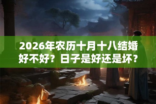 2026年农历十月十八结婚好不好？日子是好还是坏？