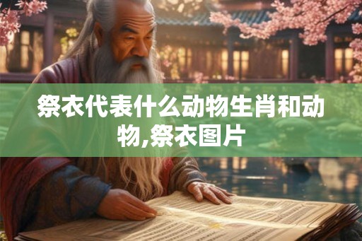 祭衣代表什么动物生肖和动物,祭衣图片 祭衣代表什么动物生肖和动物,祭衣图片