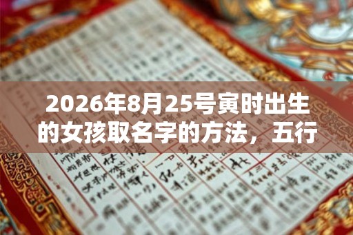 2026年8月25号寅时出生的女孩取名字的方法,五行属什么 2026年8月25号寅时出生的女孩取名字的方法,五行属什么