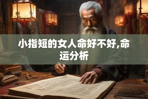 小指短的女人命好不好,命运分析
