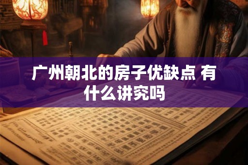 广州朝北的房子优缺点 有什么讲究吗
