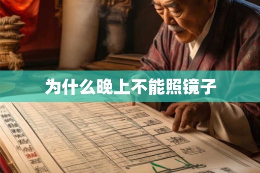 为什么晚上不能照镜子 为什么晚上不能照镜子