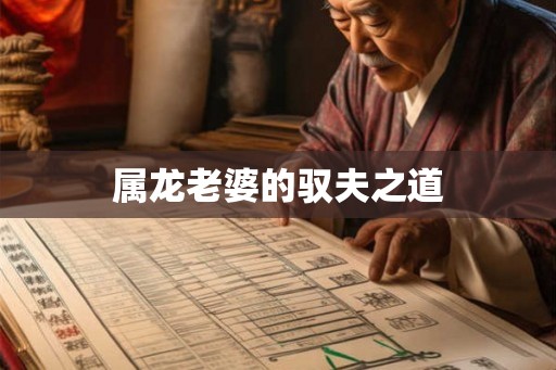 属龙老婆的驭夫之道