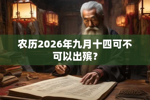 农历2026年九月十四可不可以出殡？