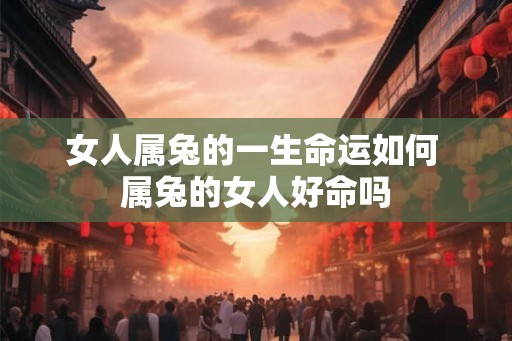 女人属兔的一生命运如何 属兔的女人好命吗